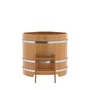 BentWood угловая из лиственницы (1,03х1,03 м.), h=1 м. Натуральная Премиум купель фото  фото - 4