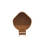 BentWood угловая из лиственницы (1,03х1,03 м.), h=1 м. Натуральная Премиум купель фото  фото - 5