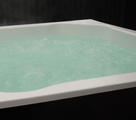 Купель Фурако Polar Spa ELITE QUATTRO 200 квадратная с интегрированной печью для 6-8 человек (термососна светлая) фото  фото - 19