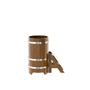 Купель BentWood овальная из лиственницы (0,59х1,06 м.), h=1 м. Мореная Рустик доступна в интернет-магазине фото - 3 BentWood овальная из лиственницы (0,59х1,06 м.), h=1 м. Мореная Рустик купель фото фото - 3