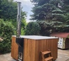 Купель Фурако Polar Spa ELITE QUATTRO 200 квадратная с интегрированной печью для 6-8 человек (термососна темная) фото  фото - 21
