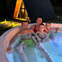 Купель Polar Spa ELITE 200 круглая с интегрированной печью для 2-4 человек (термососна светлая) фото  фото - 14
