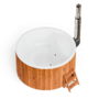 Фурако Polar Spa ELITE 220 круглая с интегрированной печью для 6-8 человек (термососна светлая) в наличии с доставкой фото - 4 Купель фурако Polar Spa ELITE 220 круглая с интегрированной печью для 6-8 человек (термососна светлая) фото фото - 4