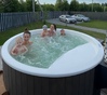 Фурако Polar Spa ELITE 220 круглая с интегрированной печью для 6-8 человек (термососна светлая) в наличии с доставкой фото - 13 Купель фурако Polar Spa ELITE 220 круглая с интегрированной печью для 6-8 человек (термососна светлая) фото фото - 13